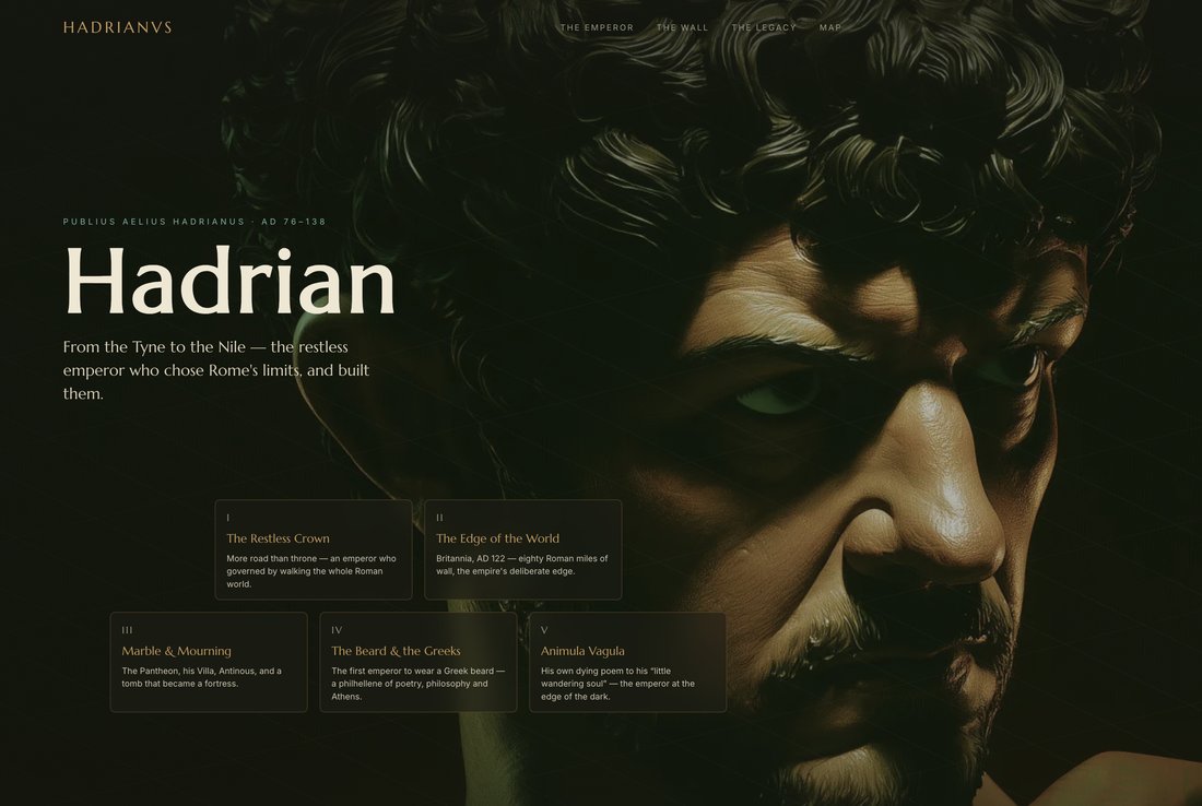 Hadrian — Publius Aelius Hadrianus, AD 76–138